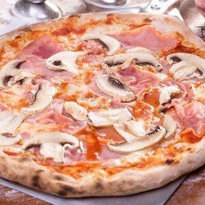 Pizza Prosciutto e Funghi