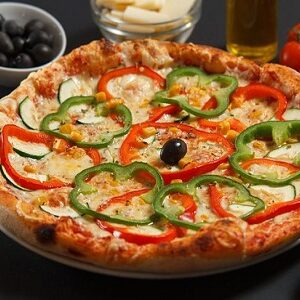 Pizza Vegetariana Bianca Famiglia