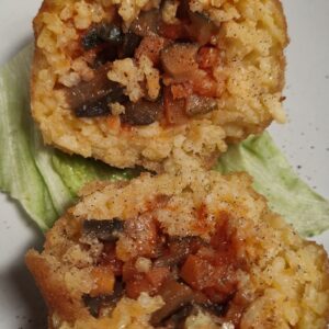 Arancina vegetariana